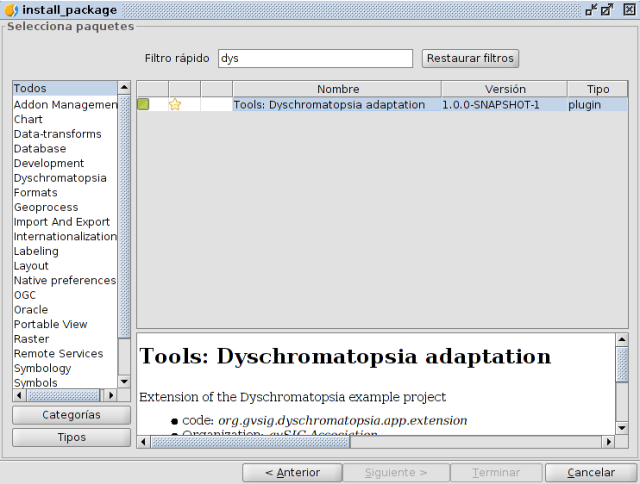 gvSIG 2.1: Dyschromatopsia / colour blindness extension | gvSIG blog